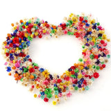 100 PCS Multicolored Mini Dried Flowers for DIY Crafts and Decor Dried Flower