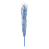 1Pcs Faux Pampas Grass 17.7" Fake Pampas Grass for Wedding Decoration Dark Blue Pampas Grass