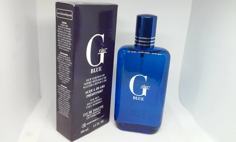 ACQUA DI GIO PROFONDO EAU DE TOILETTE SPRAY 3.4 OZ. GEAU BLUE by BELCAM NEW EDT