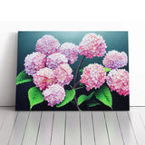 Hydrangea Flower View Vol.5 Canvas Wall Art Print Framed Picture Home Decor Hydrangea