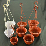 Octagonal Hanging Flower Plant Pot Basket Planter Holder Balcony Garden Decor Garden Plants