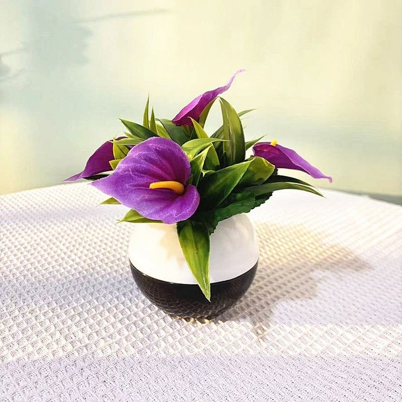 Realistic Looking Artificial Calla Lily for Subtle Elegance in Any Room Lily