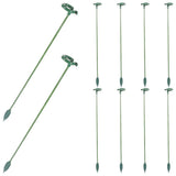 10 Pcs Garden Flower Support Sunflower Stakes Fixed Accessories Orchid Sunflower