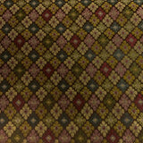 Burch Maggy Chocolate Brown Upholstery Fabric Flowering Plants