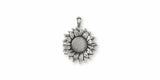 Sunflower Pendant Jewelry Sterling Silver Handmade Flower Pendant SF5-P Sunflower