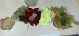 Garden Party Artificial Plants Mini Faux Succulent Party Home  Decor Lot of 3 Garden Plants