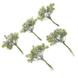 5 Pcs Fake Plants for Pots Decorative Centerpiece Table Decorations Green Plant