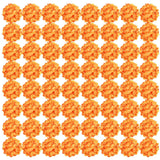 64 PCS Orange Hydrangea Flowers, Silk Hydrangea Artificial Flowers Heads with... Hydrangea