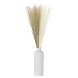 30PCS Faux Pampas Grass, 22"/55cm Artificial Fluffy Grass Stems, Brown, Yellow Pampas Grass