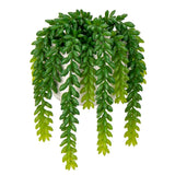 Artificial Succulents Plant Faux Scculents in Ceramic Pots Fake Potted Plants... Green Plant