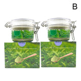 120g Natural plant green tea peeling blackhead mask powder Herbal Refining P6 Green Plant