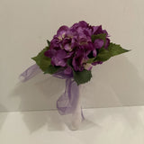 Artificial Hydrangea Flower Bouquet Purple Hydrangea