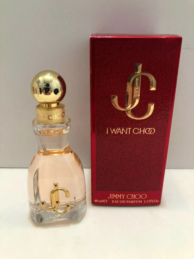I WANT CHOO BY JIMMY CHOO EAU DE PARFUM 1.3 OZ / 40 ML NEW WITH BOX EDP