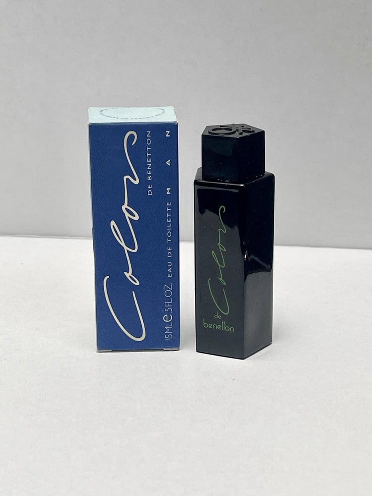 Colors de Benettonfor Men EDT 0.50oz-15ml  Splash Travel Mini Sample (C83) EDT