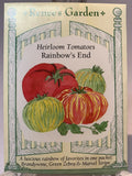 ReneeÕs Garden Seeds Heirloom Tomatoes Brandy wine Green Zebra Marvel Stripe Ô19 Garden Plants