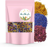 Dried Flower Petals Blend 1Oz Natural Dried Rose Petals, Calendula, Cornflower f Dried Flower
