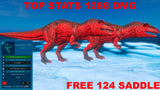 ___ARK Survival Ascended PvE Giganotosaurus ( Giga ) Top Stats 1288 Melee Roses