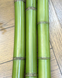 2Ó diameter Fresh Cut Natural Bamboo For Decor (You Choose Length) 1ft - 8ft Green Plant
