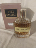 Very Excited Pour Homme Eau de Toilette Spray .New In Box.Full 3.8oz. Valentino EDT