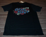 WOMEN'S TEEN BON JOVI Forever Roses T-shirt MEDIUM NEW w/ TAG Band Roses