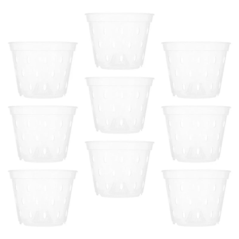 9 Pcs Pots for Orchids with Drainage Planter Flower Gardening Nursery Garden Plants