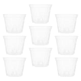 9 Pcs Pots for Orchids with Drainage Planter Flower Gardening Nursery Garden Plants