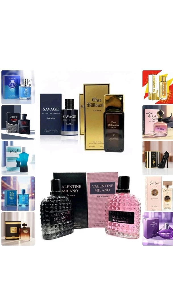 Wholesale MenÕs And Women Fragrance Eau De Parfum Spray Lot Of 18 Bottles EDP