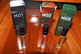Escentric Molecules 2ml x 3 Sample Size Spray Set - 3pcs (M01-M02-M03) New Bouquet