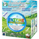 Laundry Detergent Sheets (120 Loads) Eco-Friendly, Hypoallergenic, & Enzyme-Base Bouquet