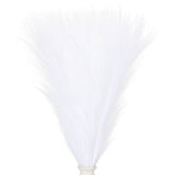 17.7in Pampas Grass Decor 30pcs Artificial Grass Bulk Fluffy Faux Dried White Pampas Grass