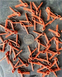 50-500pcs Plastic grafting clips garden vegetable plants Flat and Round M1694 QL Garden Plants
