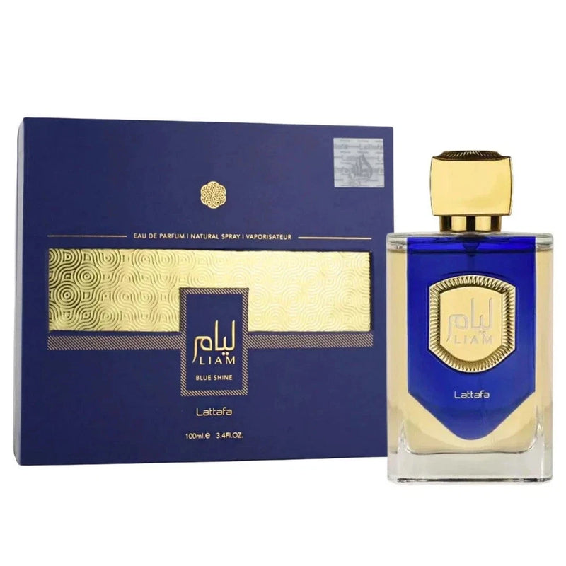 Liam Blue Shine EDP Spray 100ML (3.4 OZ) by Lattafa for Men & Women. EDP