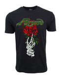 Poison Band Music Cbery Rose has its thorn Graphic Mens T shirt Roses