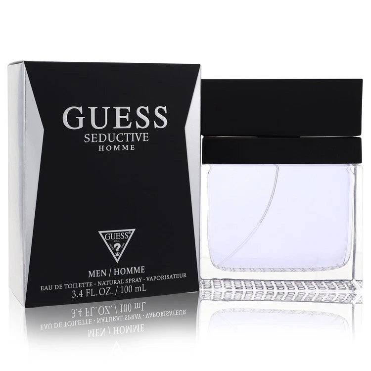 Guess Seductive by Guess Eau De Toilette Spray 3.4 oz For Men Brand New EDT