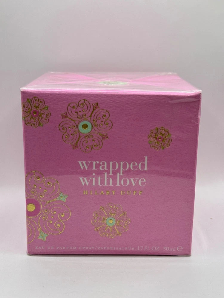 WRAPPED WITH LOVE BY HILARY DUFF 50ML EDP SPRAY (NEW WITH BOX & SEALED) EDP