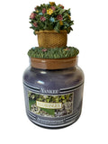Yankee Candle 14.5 oz Hydrangea Housewarmer With Topper Flower Basket Hydrangea