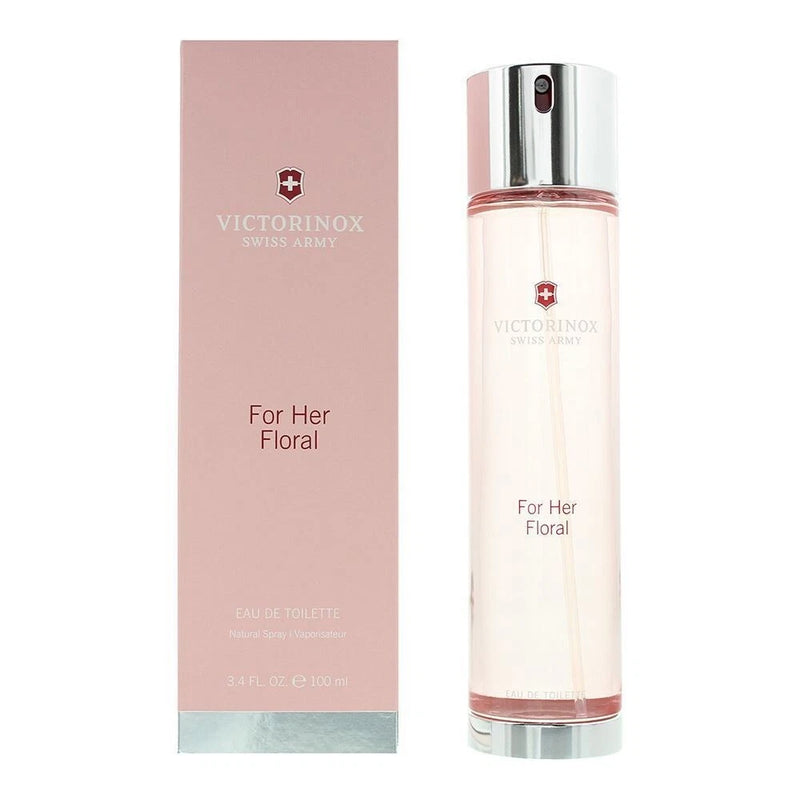 VICTORINOX SWISS ARMY FOR HER FLORAL EDT Women Spray 100 ml/3.4 oz. Switzerland EDT