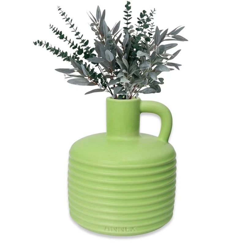 Large Ceramic Handmade Bud Vase, Perfect for Pampas Grass, Book Vase for Flow... Pampas Grass