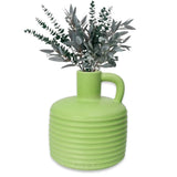 Large Ceramic Handmade Bud Vase, Perfect for Pampas Grass, Book Vase for Flow... Pampas Grass