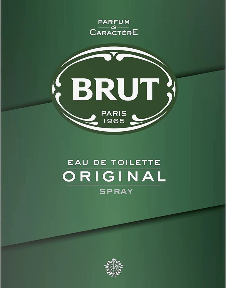 Brut Original Eau De Toilette (EDT) 100ML Perfume for Men Long-Lasting- FREE P&P EDT