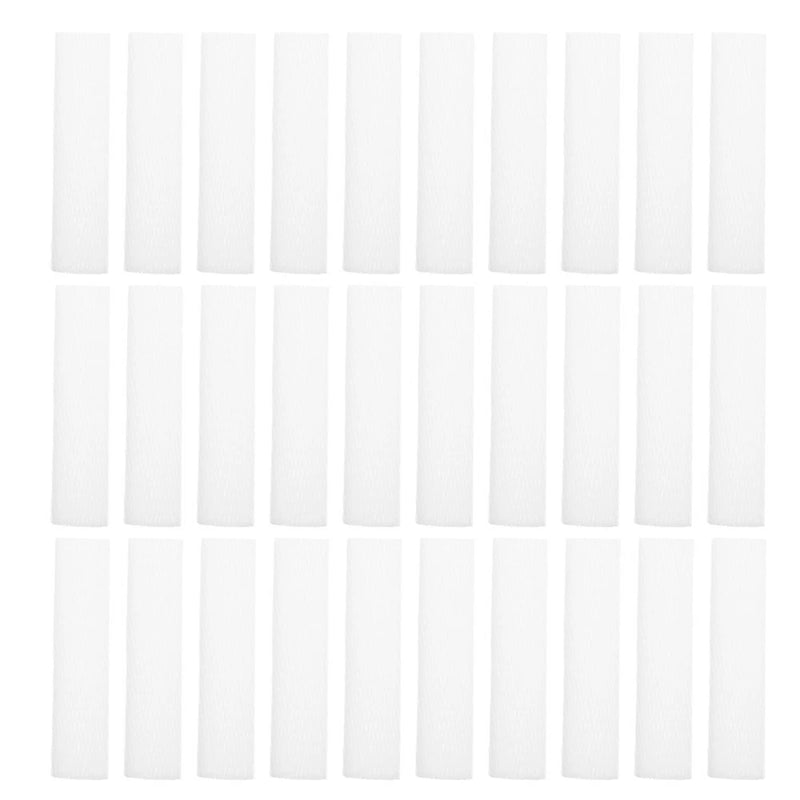 White flower netting mesh foam anti-scratch covers, set of 100