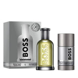Hugo boss bottled 2 pcs set for men: 3.3 eau de toilette spray + 2.4 deodorant s EDT