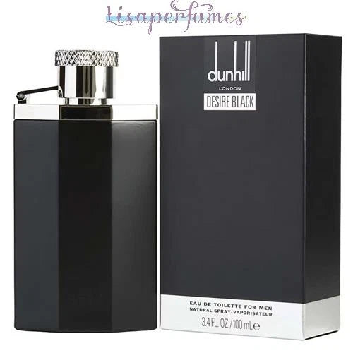 Desire Black by Alfred Dunhill for Men 3.4oz Eau De Toilette Spray EDT