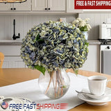Artificial Hydrangea Flowers Set Fake Floral Bouquet Home Party Wedding Decor US Hydrangea