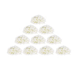 BLOSMON Hydrangea Artificial Flowers Ball Centerpieces 10 Pcs Fake Flowers Wh... Hydrangea