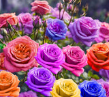 100+ Mixed Color Rose Seeds for Garden Planting 16 Varieties of Bush Perennial S Garden Plants