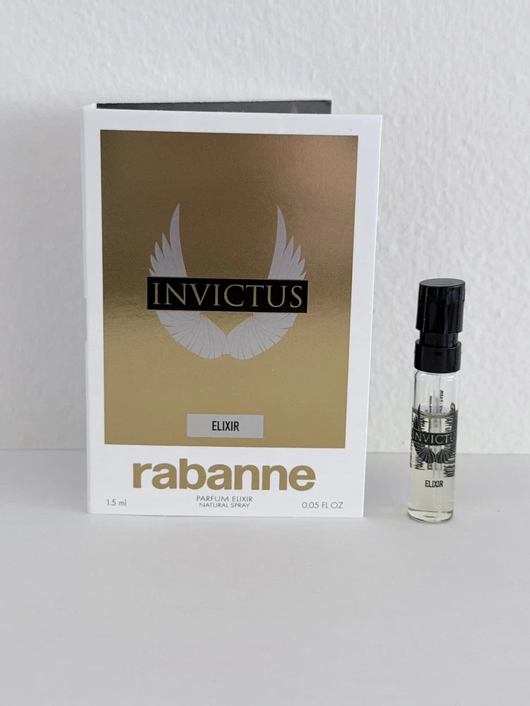 Paco Rabanne Invictus Elixir (0.05 Oz / 1.5 ML) Parfum Sample Spray *2026* EDP
