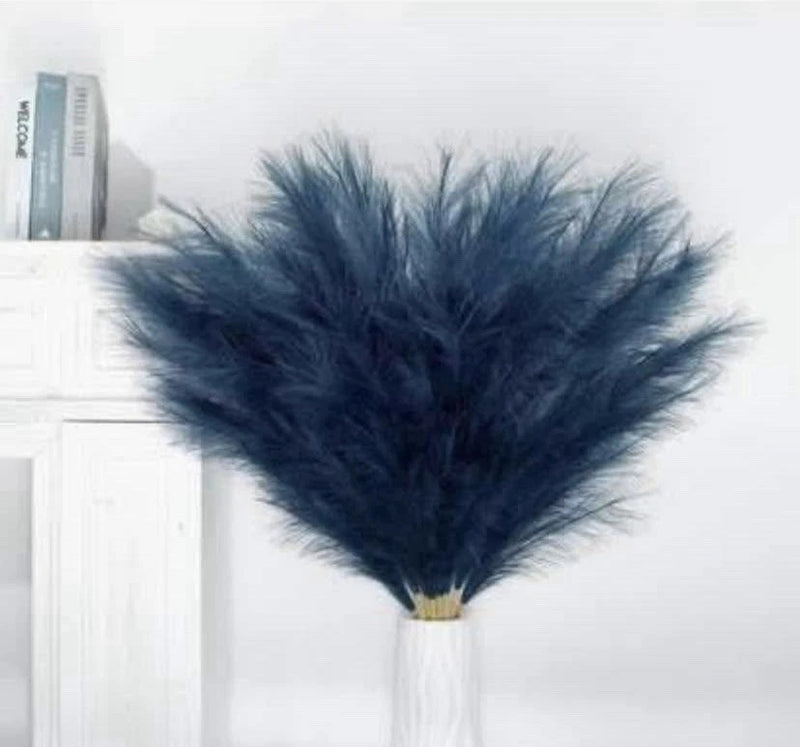 8 Pcs Faux Pampas Grass Decor Pampas Grass