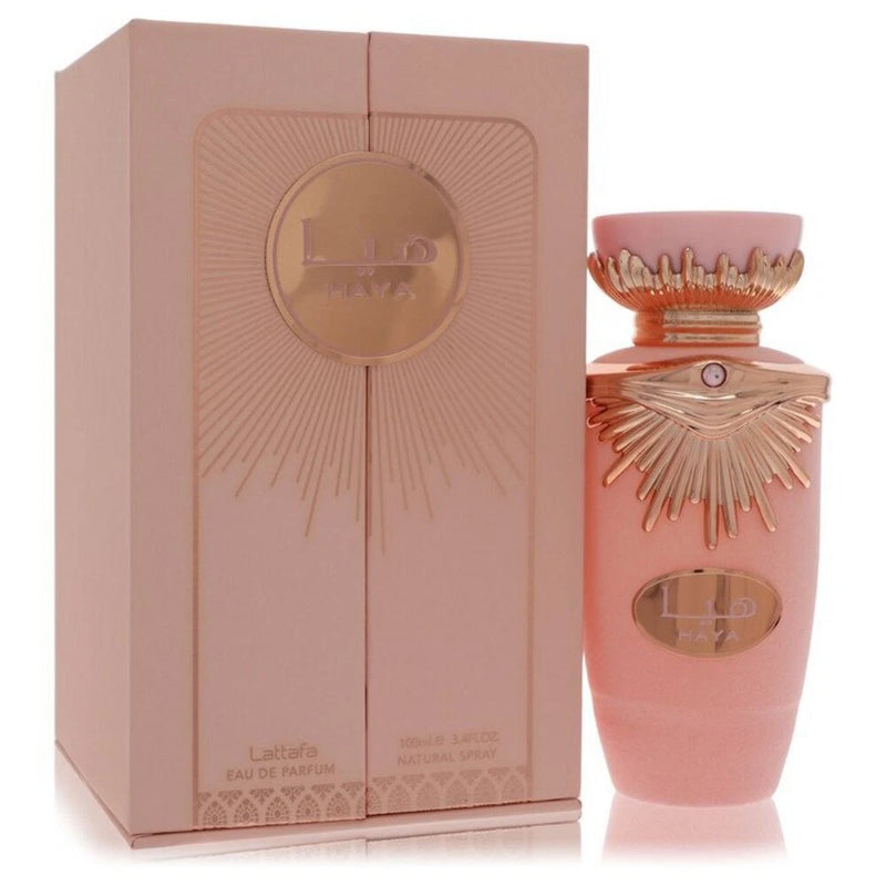 Lattafa Haya by Lattafa Eau De Parfum Spray 3.4 oz (Women) EDP