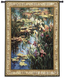 Summer Lily River Flower Landscape Picture Water Scenery Tapestry 42